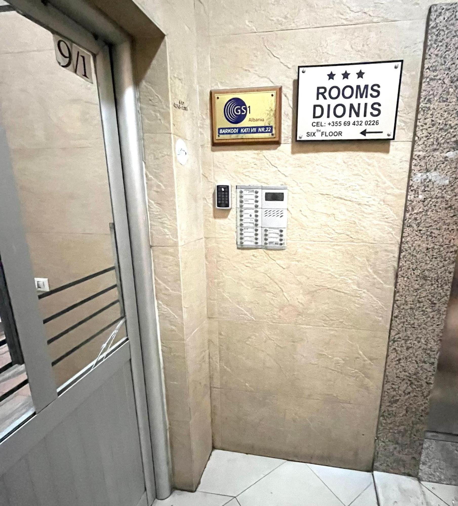 Rooms Dionis Tirana Exterior photo